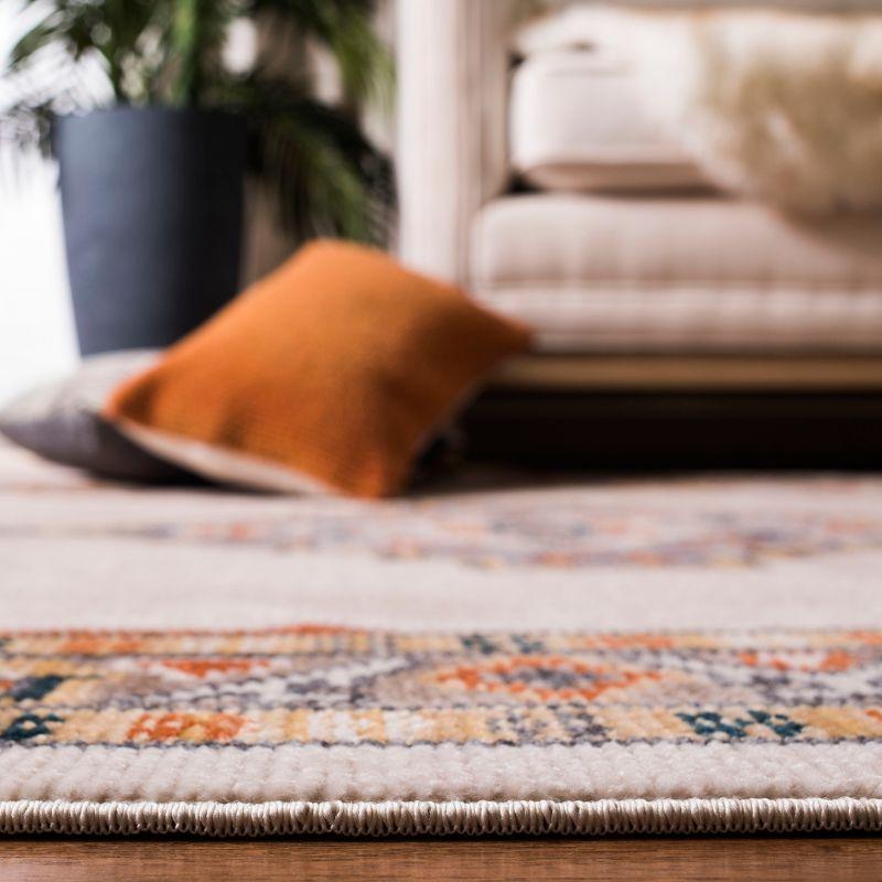Farmhouse FMH830 Power Loomed Area Rug - Grey/Cream - 8' X 10' - Safavieh.