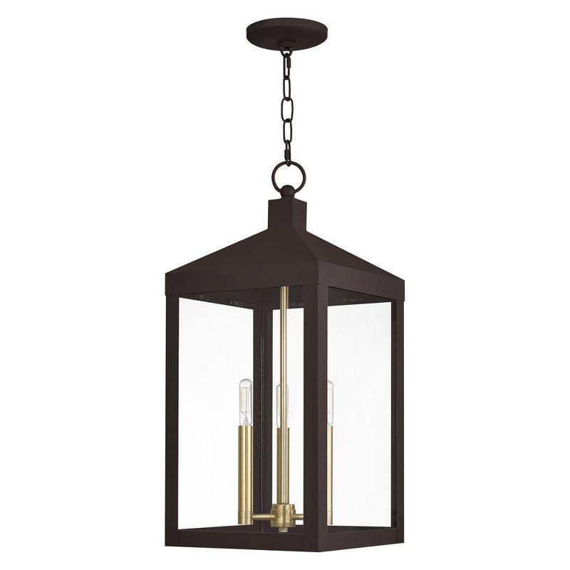Livex Lighting Nyack 3 - Light Pendant in  Bronze