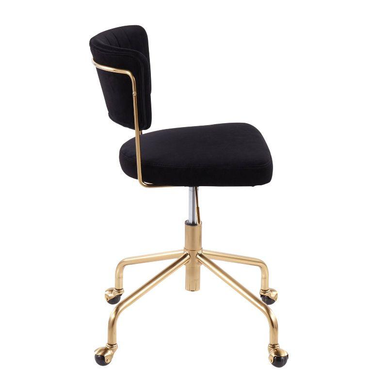 Emmy Gilded Desk Chair