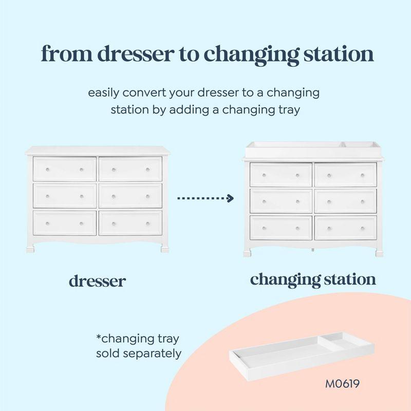Kalani 6 Drawer 47" W Double Dresser