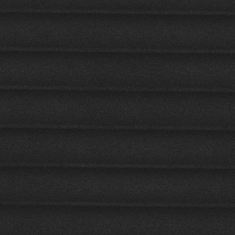 Flash Furniture Lila Commercial Black Metal Indoor-Outdoor Restaurant Bar Height Stool with Metal Triple Slat Back