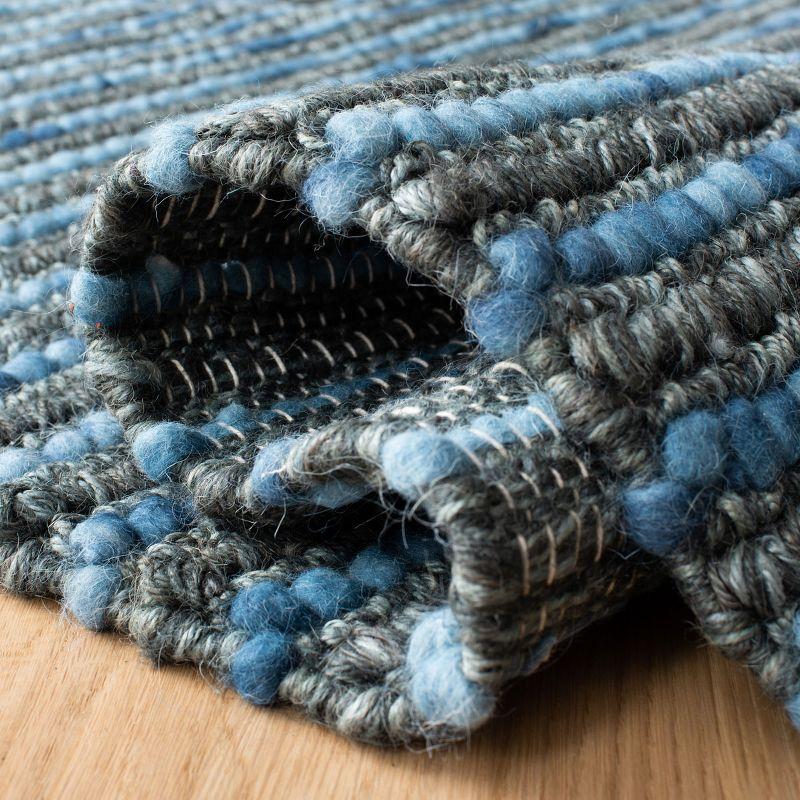 Bohemian BOH525 Hand Woven Runner Rug - Dark Blue/Multi - 2'6"x6' - Safavieh.