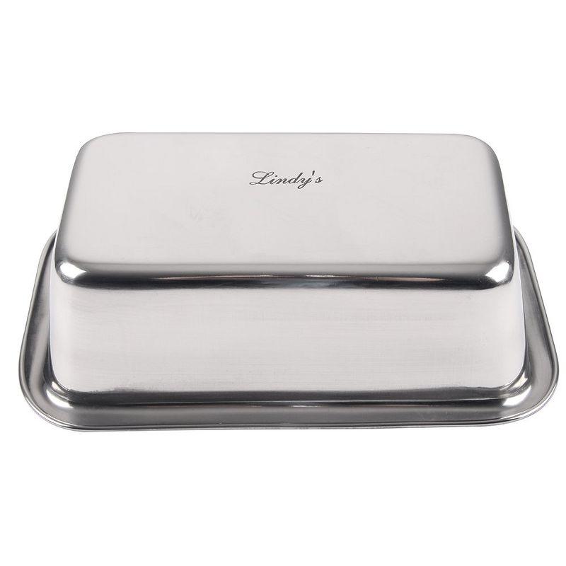 Shetler's Stainless Steel Round Edge Bread Loaf and Cake Pan 2.5" W x 8" L x 2.75" D