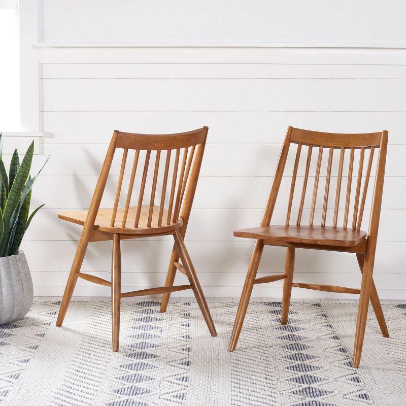 Wren 19"H Spindle Dining Chair (Set of 2)  - Safavieh