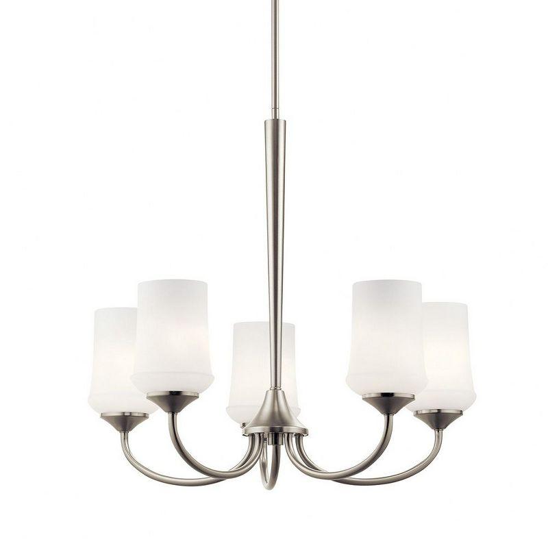 Kichler Lighting Aubrey 5 - Light Chandelier in  Brushed Nickel