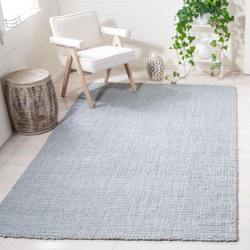 Natural Fiber NF747 Hand Woven Indoor Area Rug - Light Grey - 8'x10' - Safavieh