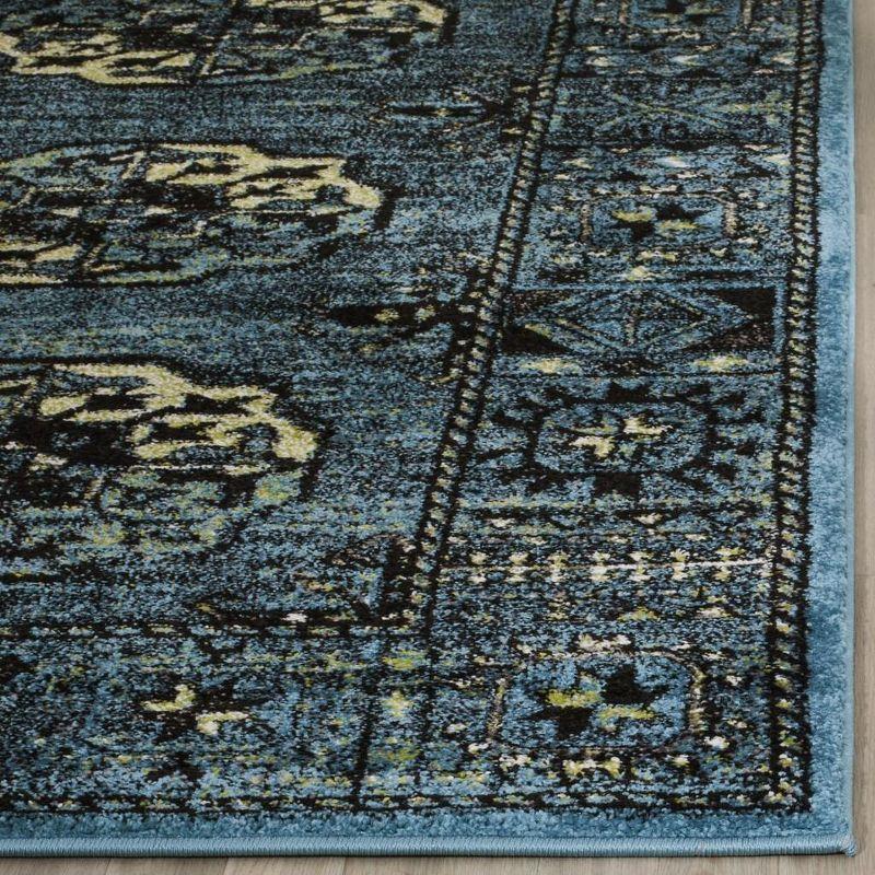 Vintage Hamadan VTH212 Power Loomed Indoor Runner Rug - Blue/Multi - 2'3"x8' - Safavieh