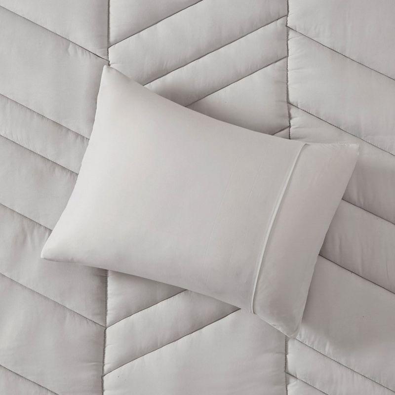 Intelligent Design Remy Quilted Chevron Comforter Set