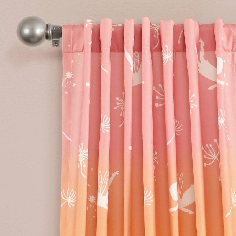 Polyester Semi Sheer Curtain Pair (Set of 2)