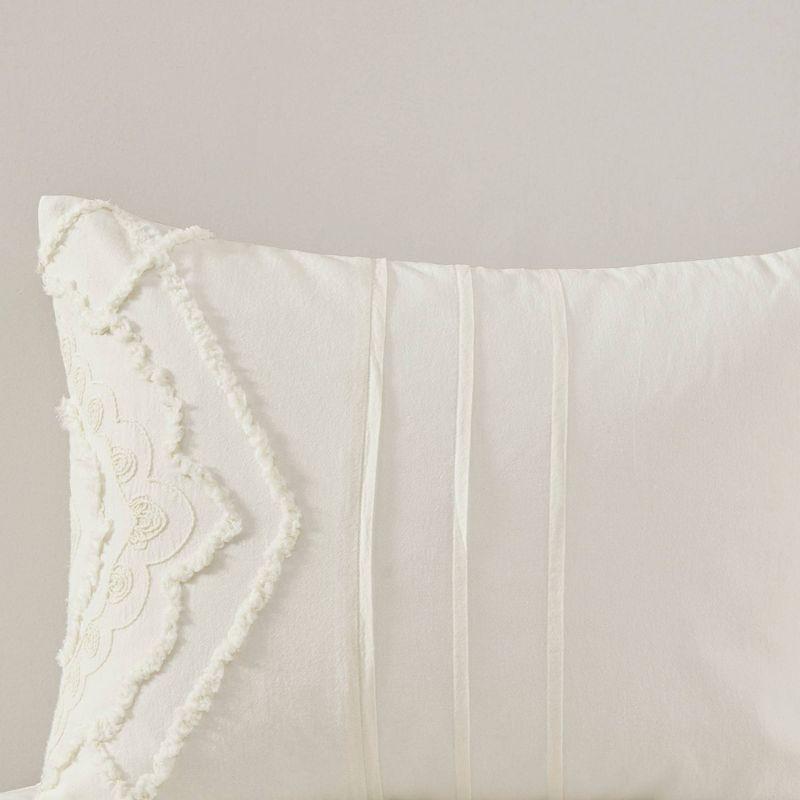 Madison Park Margot Boho Style Embroidered 100% Cotton Comforter Set