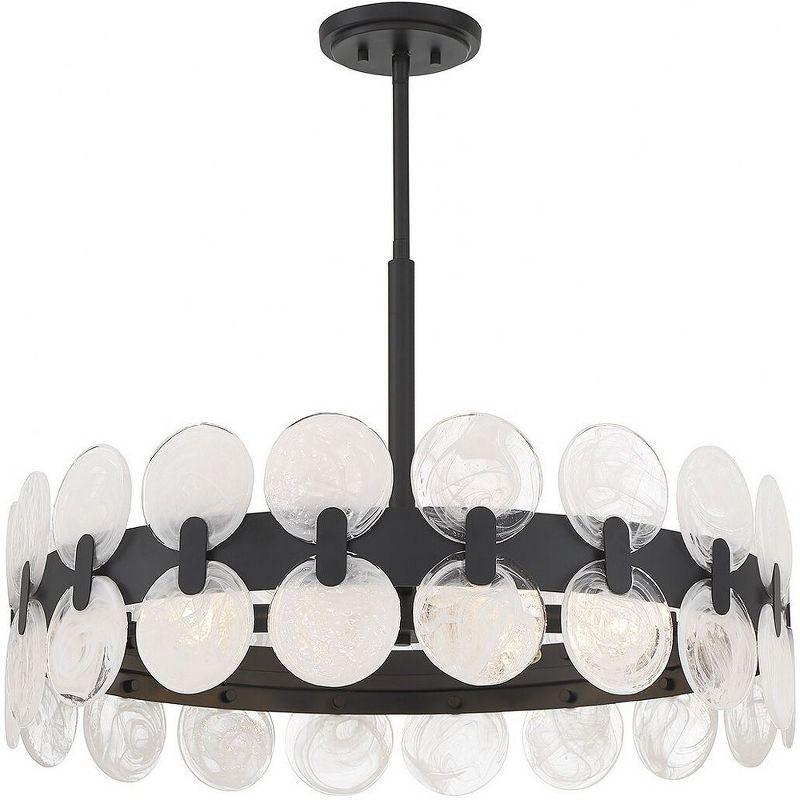 Boca 6-Light Chandelier in Matte Black