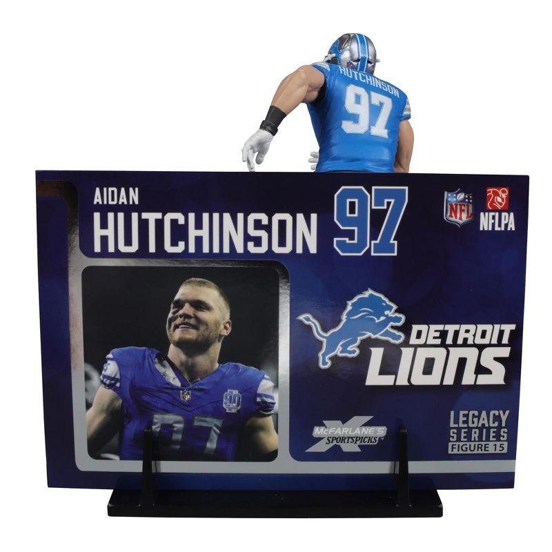 Mcfarlane Toys Detroit Lions NFL Aiden Hutchinson McFarlane Action Figure