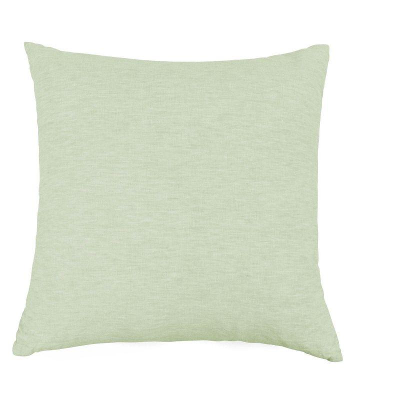 100% French Linen 20" X 20" Throw Pillow Sham