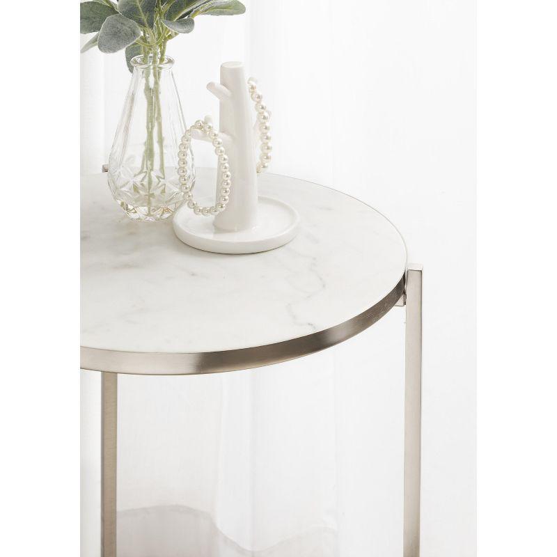 Kate and Laurel Aguilar Glam Side Table