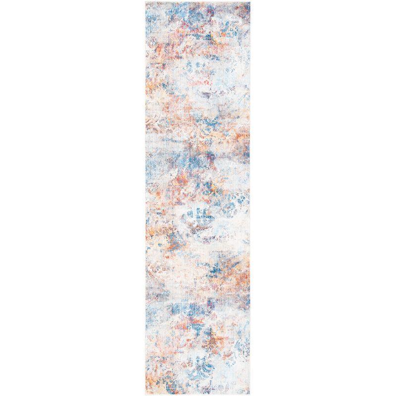 Vintage Persian VTP420 Power Loomed Indoor Runner Rug - Blue/Beige - 2'2"x8' - Safavieh