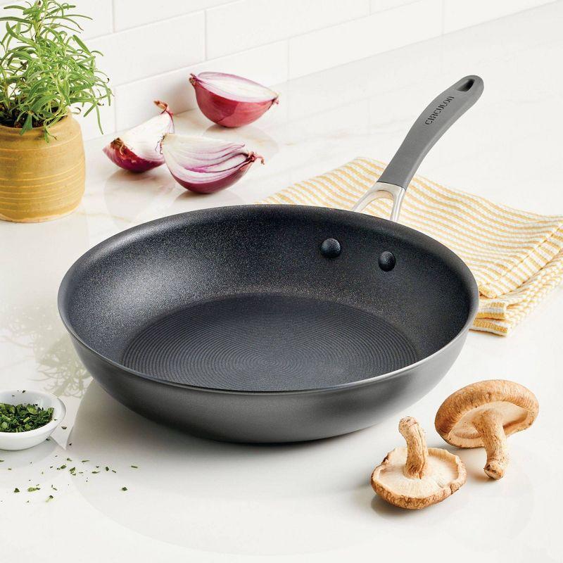 Circulon A1 Series with ScratchDefense Technology 12" Nonstick Induction Frying Pan Graphite: Dishwasher-Safe, Aluminum