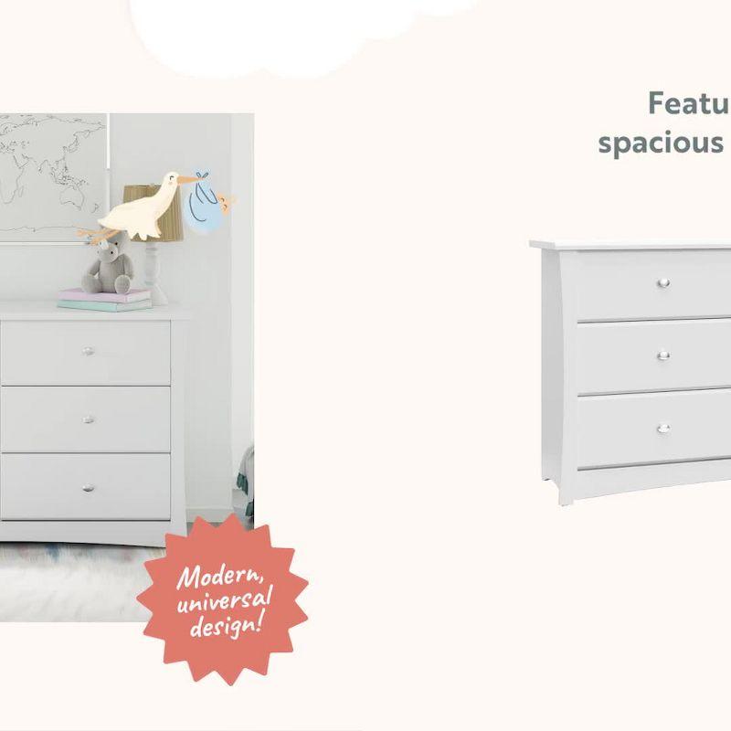 Crescent 6 Drawer Double Dresser