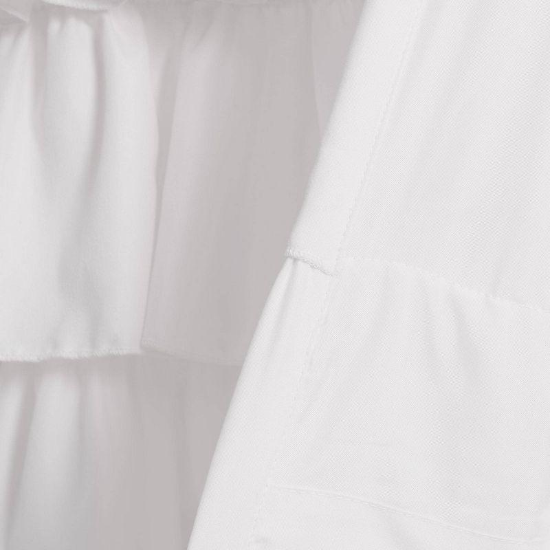 Lush Decor Belle Ruffled 84'' W Window Valance