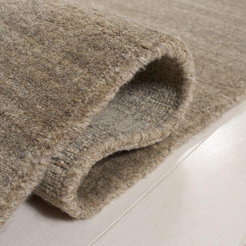 Himalaya HIM820 Handmade Area Rug - 6'x6' - Taupe - Safavieh