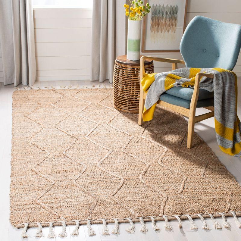 Eco-Friendly Hand-Knotted Sisal & Jute 6' x 9' Area Rug