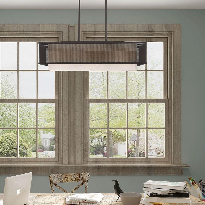 Livex Lighting Braddock 3 - Light Chandelier in  Bronze