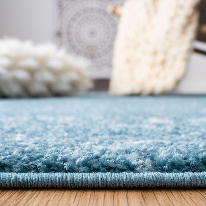 Tulum TUL229 Power Loomed Area Rug - Turquoise/Blue - 4'x6' - Safavieh.