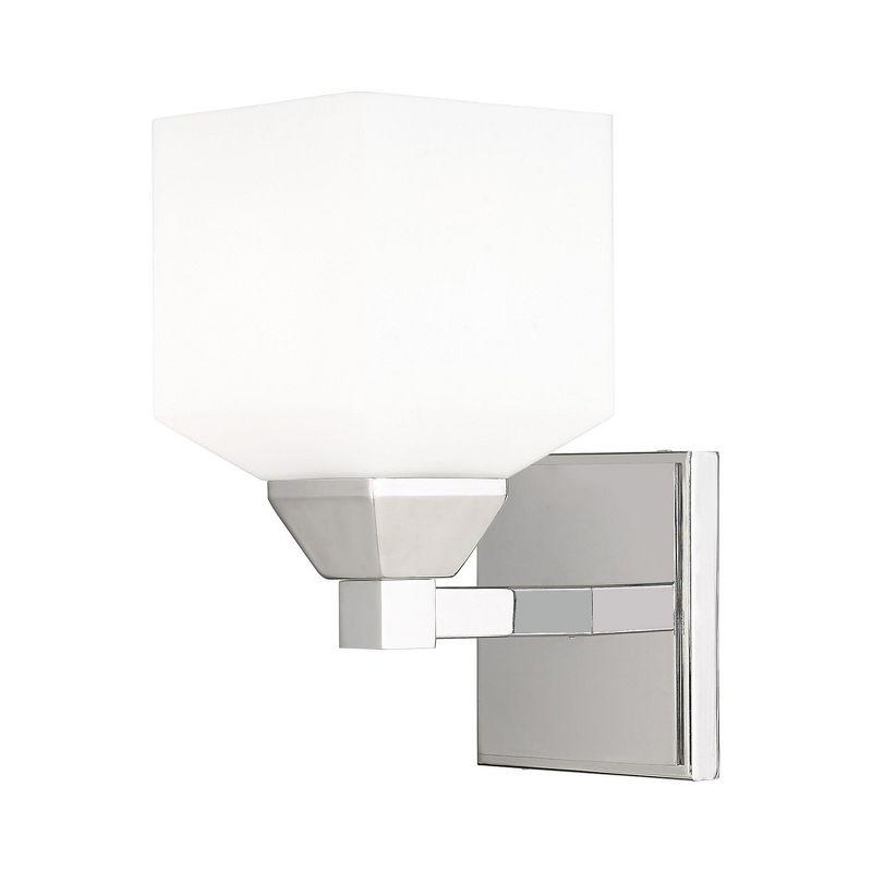 Livex Lighting Aragon 1 - Light Sconce in  Polished Chrome