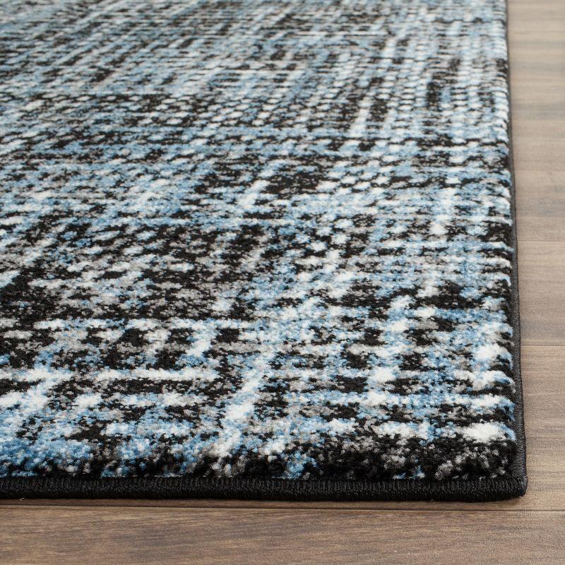 Porcello PRL6941 Power Loomed Indoor Area Rug - 8'x10' - Charcoal/Blue - Safavieh