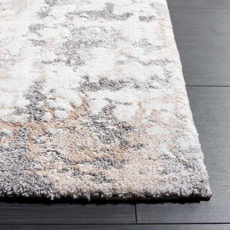 Century 300 CTY339 Power Loomed Indoor Area Rug - Beige/Grey - 5'3"x7'7" - Safavieh