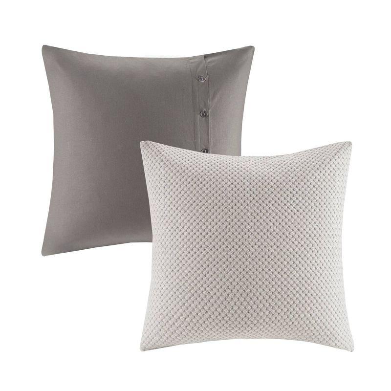 Madison Park Signature Madison Park Signature Essence Oversized Cotton Clipped Jacquard Comforter Set