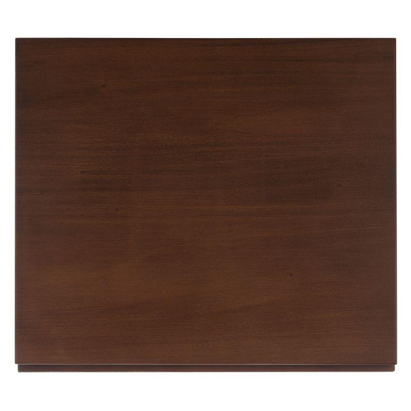 Zadie 2 Drawer Rattan Nightstand - NST5007 - Walnut/Natural - Safavieh