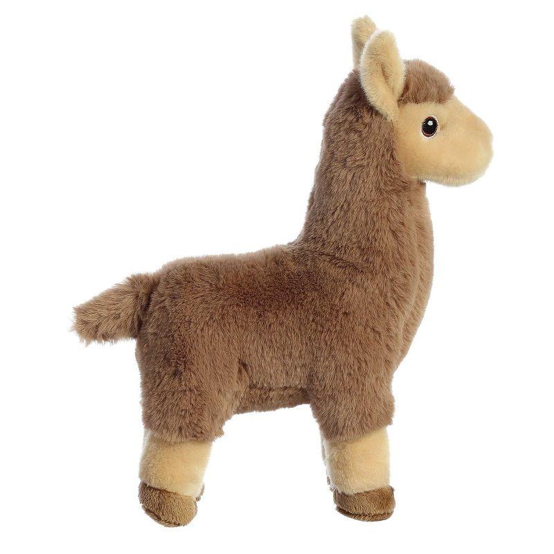 Aurora Medium Llama Eco Nation Eco-Friendly Stuffed Animal Tan 9.5"