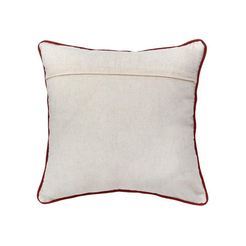 C&F Home Autumn Wreath Thanksgiving Printed and Embroidered Throw Pillow