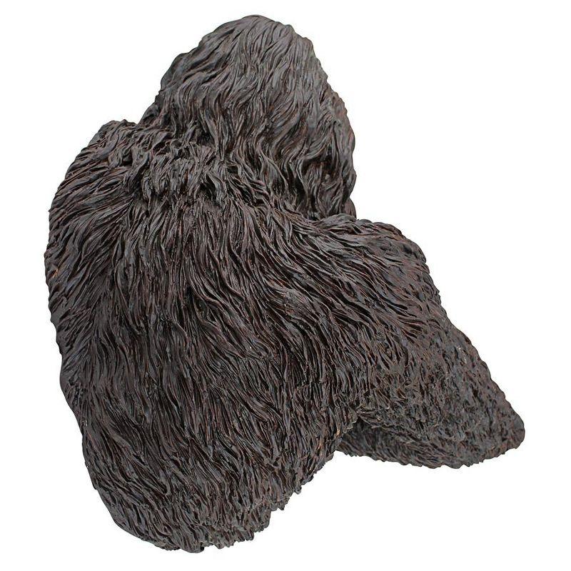 Design Toscano Bigfoot, The Bashful Yeti Tree Sculpture - Multicolored