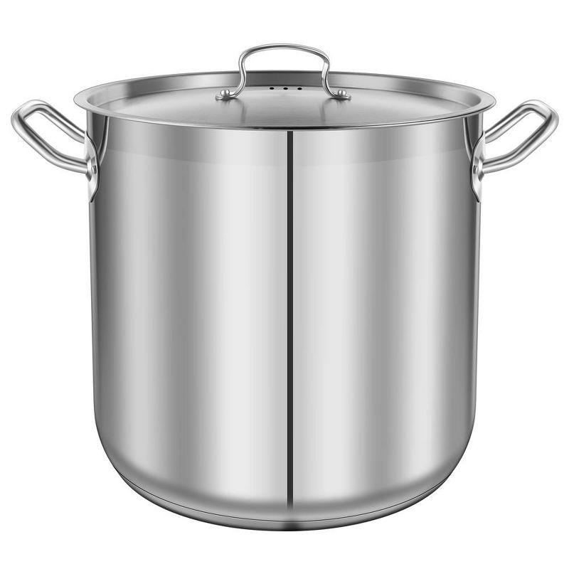 NutriChef Stainless Steel Stock Pot