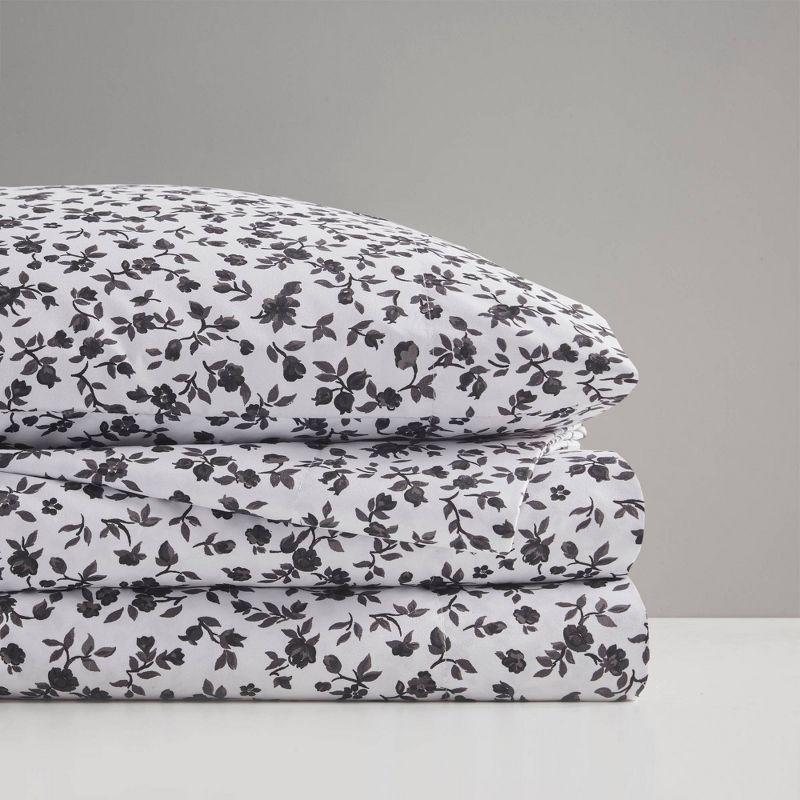 Madison Park Essentials 100% Cotton 200TC Printed Sheet Set