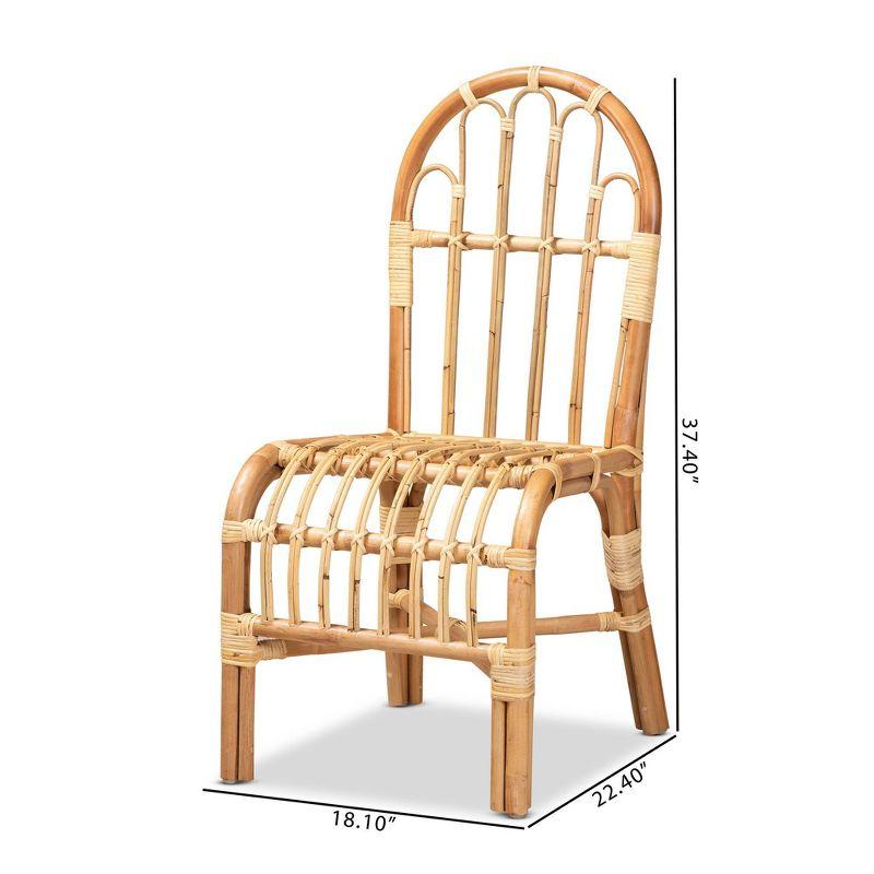 Athena Rattan Chair Natural - bali & pari