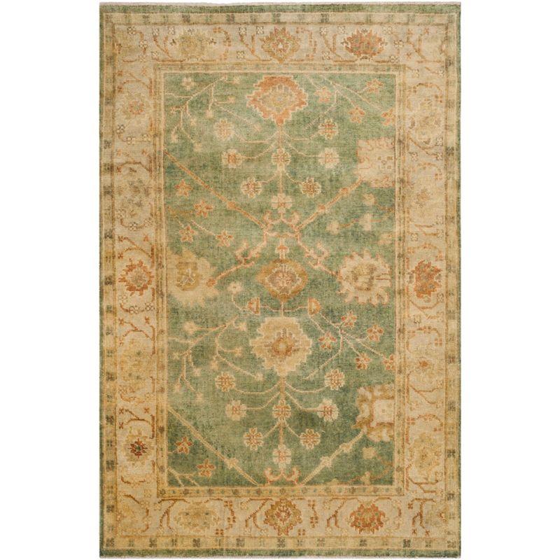 Oushak OSH117 Hand Knotted Area Rug  - Safavieh