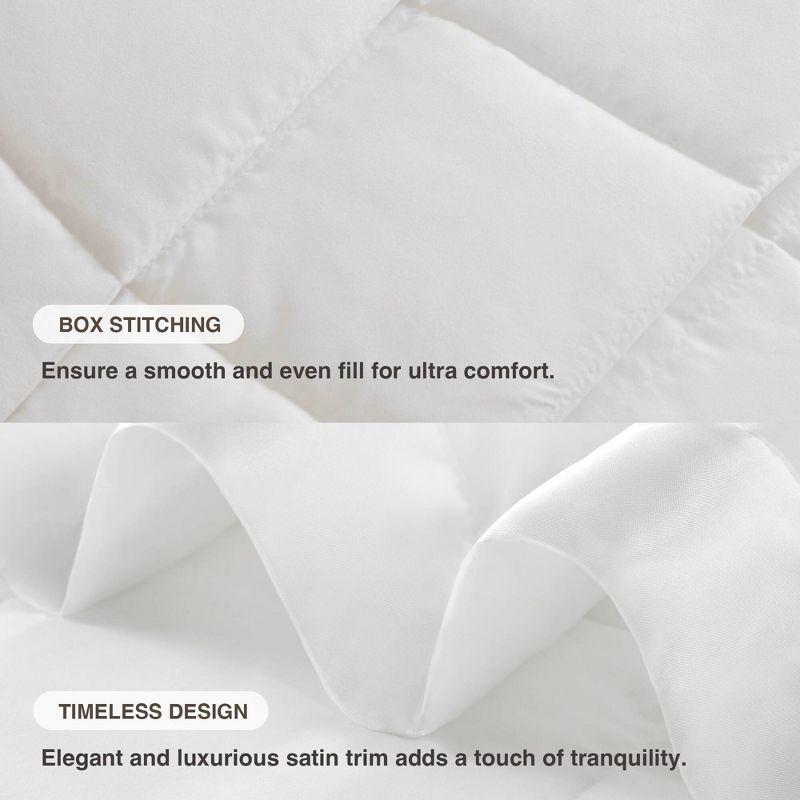 Madison Park Lightweight Down Alternative Blanket with Satin Trim