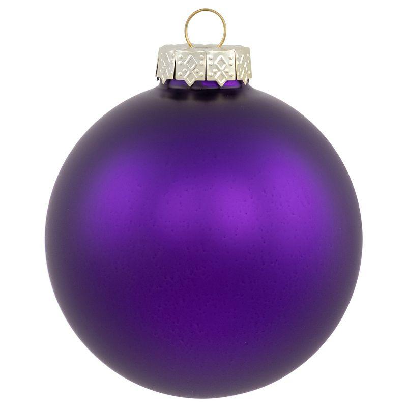 Northlight Seasonal Glass Ball Christmas Ornament (Set of 6)