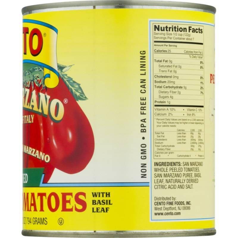 Cento San Marzano Peeled Tomatoes 28oz