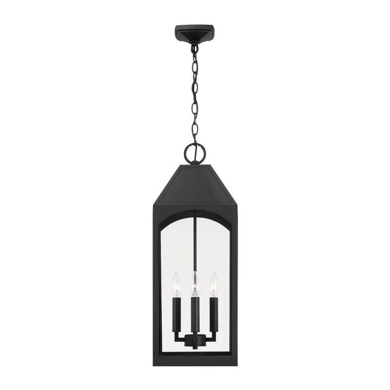 Capital Lighting Burton 4 - Light Pendant in  Black