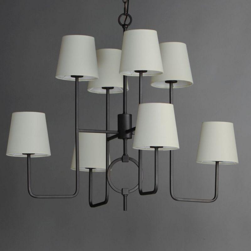 Maxim Lighting Paoli 8 - Light Chandelier in  Charcoal Bronze