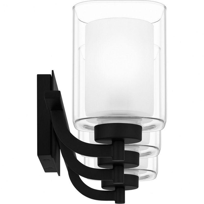 Quoizel Lighting Kolt 3 - Light Vanity in  Matte Black