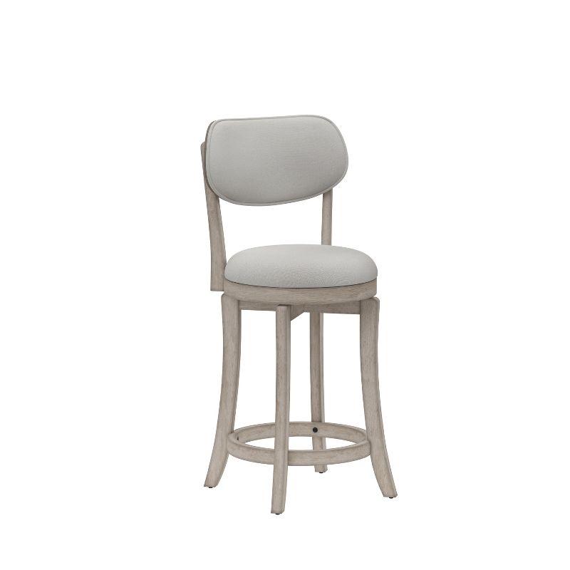 Sloan Swivel Counter Height Barstool Gray - Hillsdale Furniture