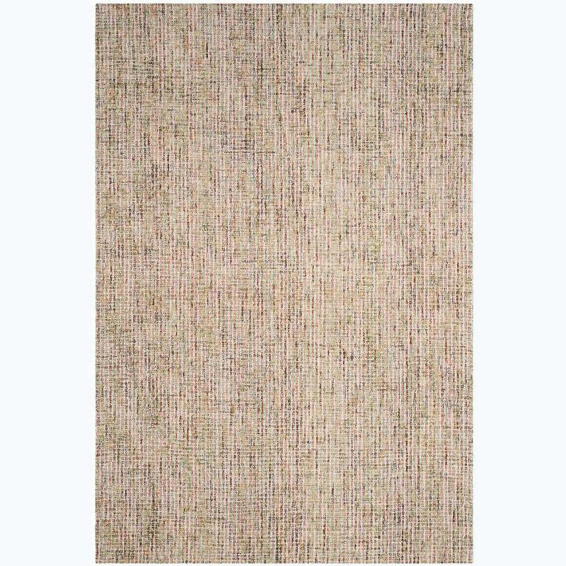 Abstract ABT468 Handmade Indoor Area Rug - Gold/Blue - 6'x9' - Safavieh