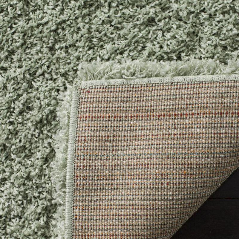Laguna Shag SGL303 Power Loomed Accent Rug - Light Sage - 3'x5' - Safavieh.