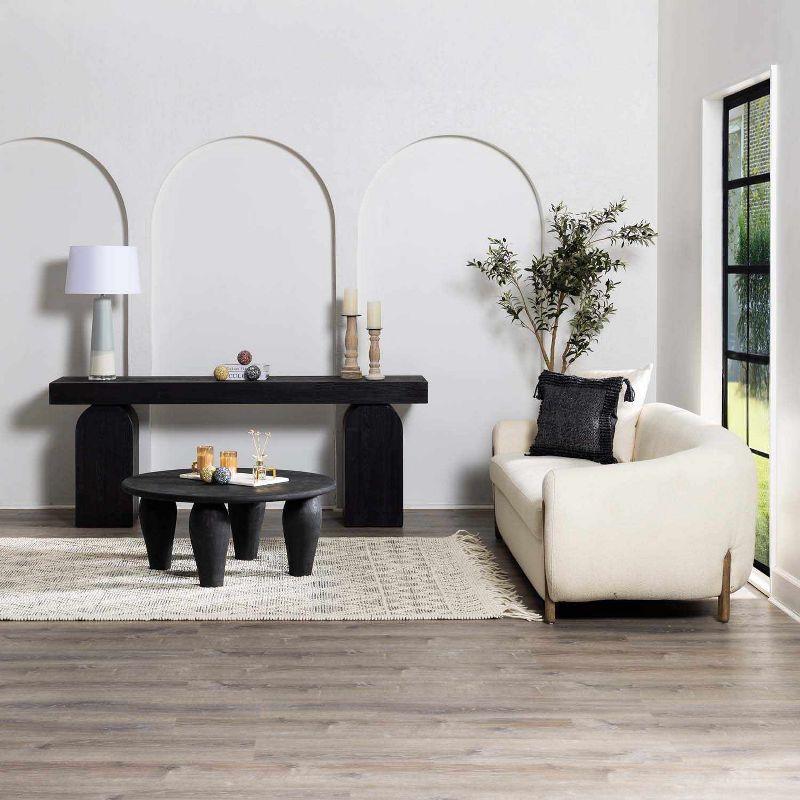 Hauteloom Rectangle Area Rug   Ivory