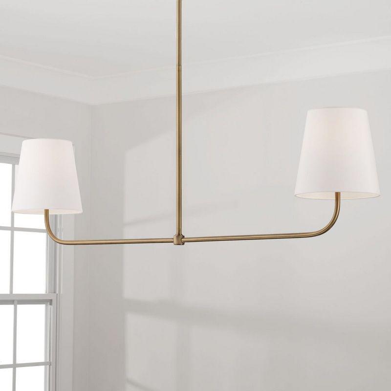 Capital Lighting Brody 2 - Light Island Pendant Light in  Aged Brass