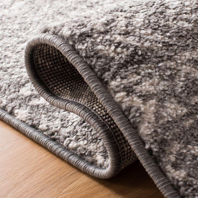 Tulum TUL263 Power Loomed Indoor Accent Rug - Dark Grey/Ivory - 3'x5' - Safavieh